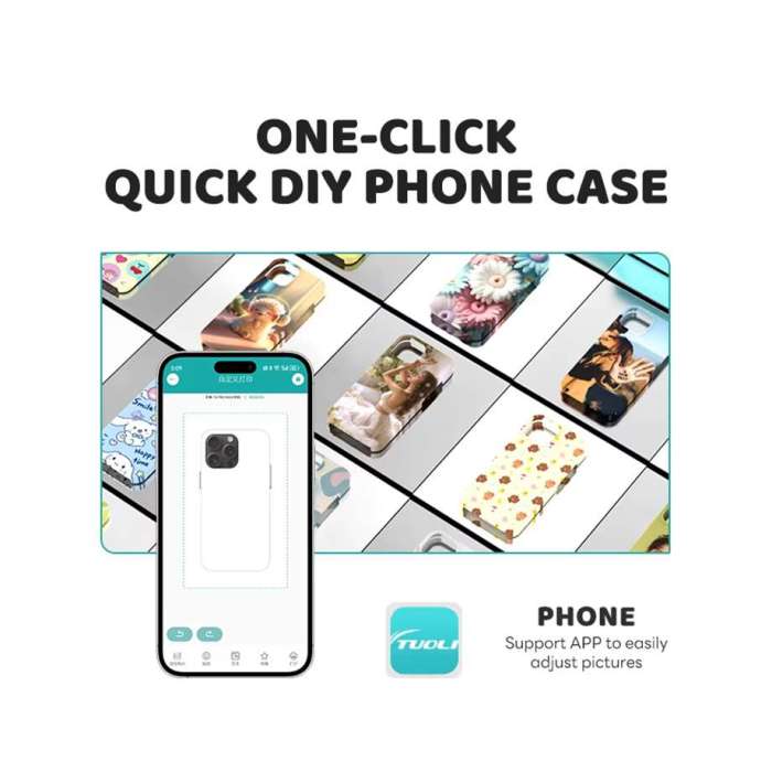 3D Sublimation Photo Mobile Mobile Printing Machine