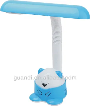 11W cartoon design table desk lamps press switch