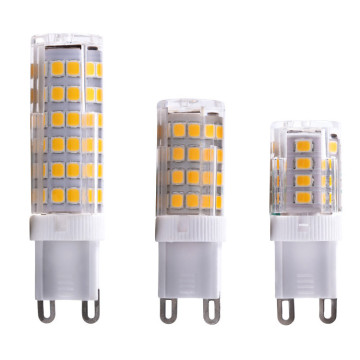 Bulbo della lampada di mais LED 85V -265 V - Risparmio energetico G9 Candela SMD2835 Luce bianca fresca