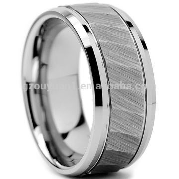 Tungsten Ring, New Tungsten Ring, Hammered Finish Tungsten Ring, Men's Tungsten Ring