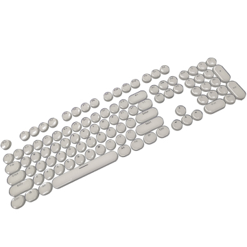 OSHID 104 Keys PBT Pudding Custom Keycaps for Mechanical Keyboard