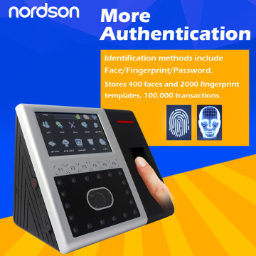 Easy to use biometric fingerprint time attendance system with face recognition