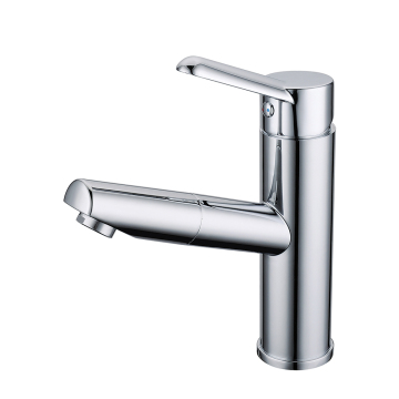 FUAO deck mounted ceramic beauty salon sink faucet