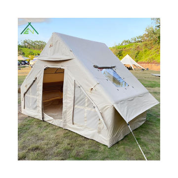 China Factory 4 Season Waterproof Outdoor Camping Big Size Inflatable Cabin Tent for 5-8 Persons