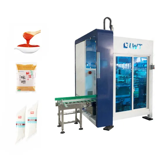 PLC-Controlled Diagonal Bag Auto Case Packer for Food and Chemical Applications