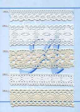 White Cotton Lace For Fashion 