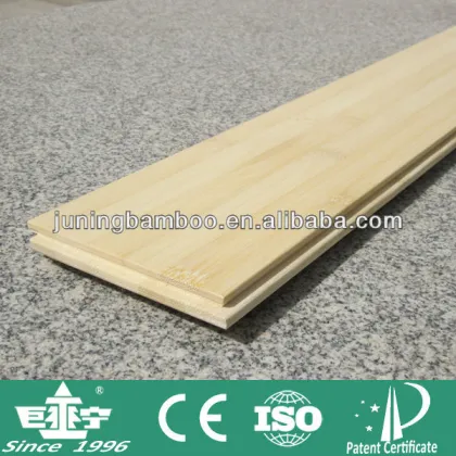 Horizontal carbonized composite bamboo flooring