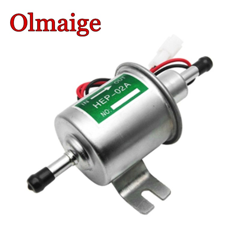 Universal diesel petrol gasoline electric fuel pump HEP-02A low pressure 12V for carburetor motorcycle ATV