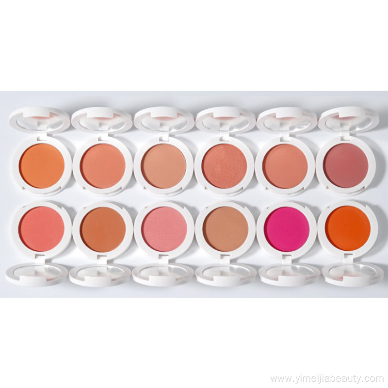high quality makeup private label blush palette