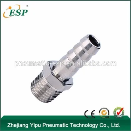 ESP brand barbed hose fittings,metal thread fittings,hexagon nipples