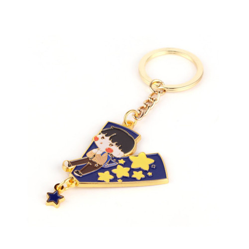 Promotion Souvenir Metal Customized Enamel Paint Keychain