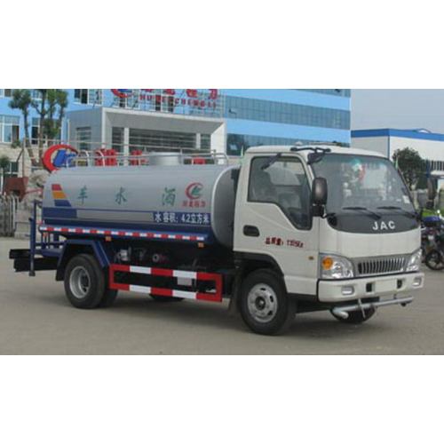 JAC 4X2 3000-5000Litres Pequeños camiones cisterna de agua