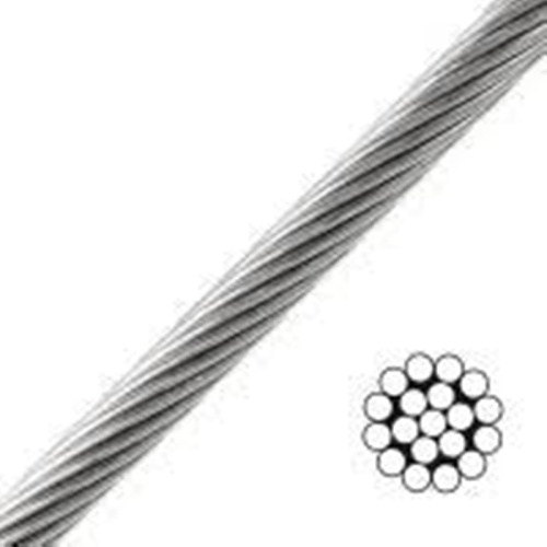 New product 7X7 8mm stainless steel wire rope