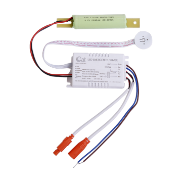 White ABS CE RoHS LED emergency driver