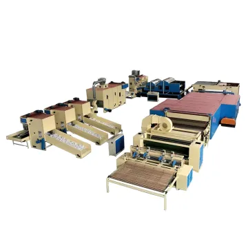 YWJM-1 Stiff Wadding and Thermo Bonded Wadding Production Line