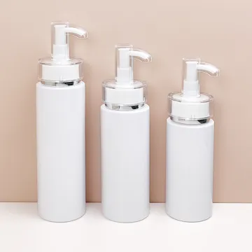 Cylinder Shaped 100ml Cosmetic Lotion Bottle Packaging - Plastic Cosmetics Containers