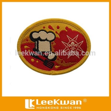 Cookie Hat And Tool Design Woven Label Patch