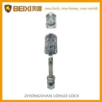 Antique brass zinc alloy door lock/ door lock