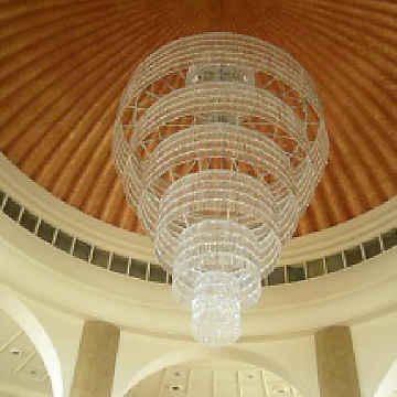 Customized Light Luxury Hotel Lobby Chandelier