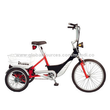 Electric Tricycle, Cool Looking with Fenders, Lights and Speed Meter