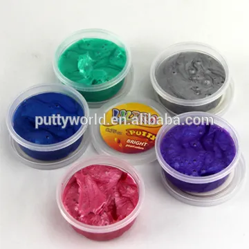 Metaillic Bright Ultra putty handgum bouncing putty