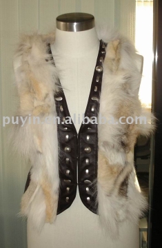 Ladies' fur vest