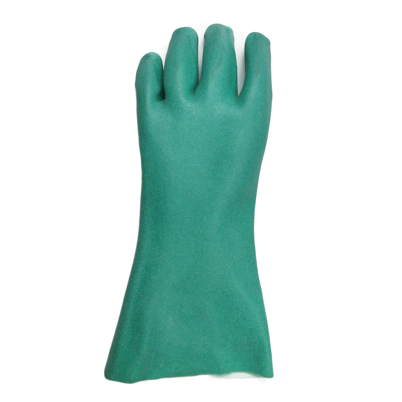 Guantes de nitrilo de trabajo pesado de tripo