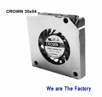dc axial high quality 30x30x04mm cooling Blower