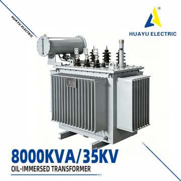 8000KVA 35KV Oil-immersed transformer Low Loss