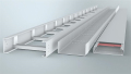 Grp Groove Cable Tray Fiberglass Trough Cable Fray