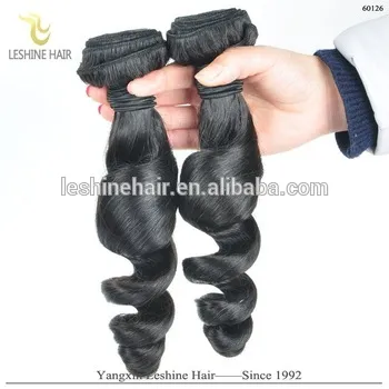 No Tangling No Shedding Loose Wave Indian High Quality Human Hair