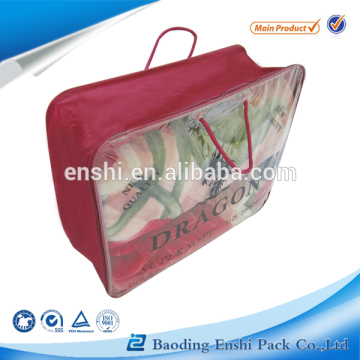 Plastic Pillow Bag With Rope Handles