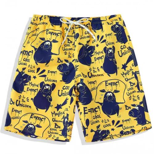 Men's Beach Shorts With Drawstring Fashion