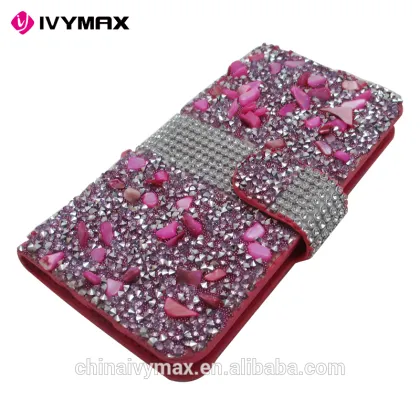 Luxury wallet leather case for Samsung Galaxy S7, wallet case for Samsung Galaxy S7