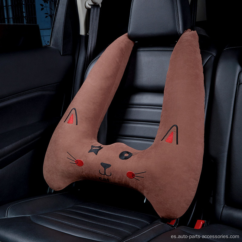 Almohada de automóvil bordado de bordado almohadas para dormir