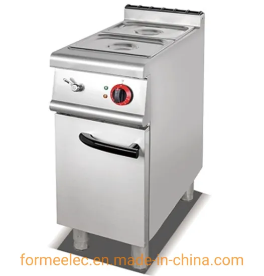 Electric Soup Cooker 6kw Electric Bain Marie with Cabinet