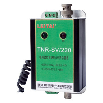 TNR-SV surge protector (Two-in-one lightning protector of video monitoring and control system)