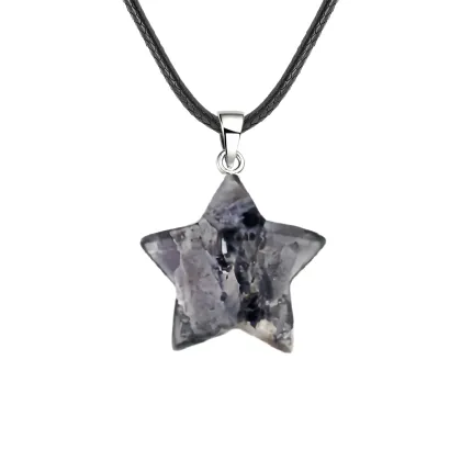 Labradorite 30mm Star Pendant Pendant Keychain
