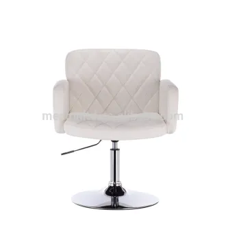 White Classic Salon Barber Chair With Hydraulic Pump In Wholesale Price CL - 2383