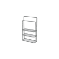 Mania 3-Layer-Rack für Zuhause