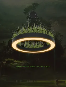 Sleek Modern LED Ring Pendant Light
