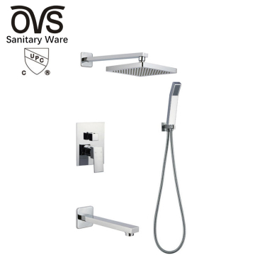 OVS cUPC North Water Saving Shower Set Hot Cold In-Wall Rain Concealed Shower Mixer