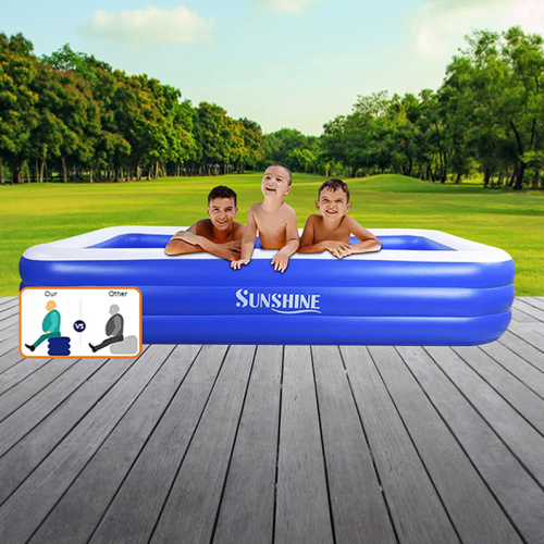 10ft inflatable above ground Pool Paddling Pool