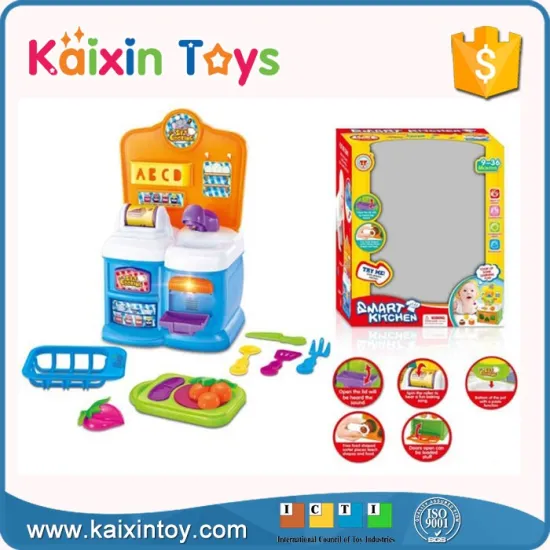 10279831 Shantou Toys 2017 Top Popular Pretend Kitchen Kid Toy With Light