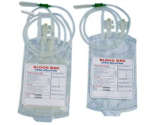 Cheap Single Double Sterile Medical Disposable Blood Bag