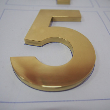 Flat Cut Metal Letters Wholesale