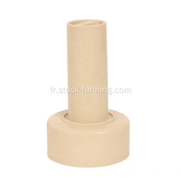 Biberon De Lait Pour Veaux, Agneaux, Chèvres - 2 Litres, Poignée, Tétine En Silicone Douce, Matériau PP Résistant - Nourriture Ferme