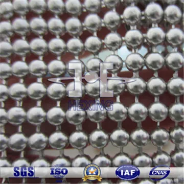 Silver Metal Ball Chain Curtain
