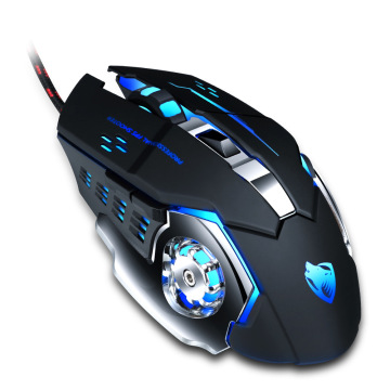 Wired Gaming Mouse 6 Button 4000 DPI LED Optical for PC
