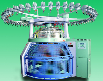 Dial&Cylinder Full Electronic Jacquard Circular Knitting Machine
